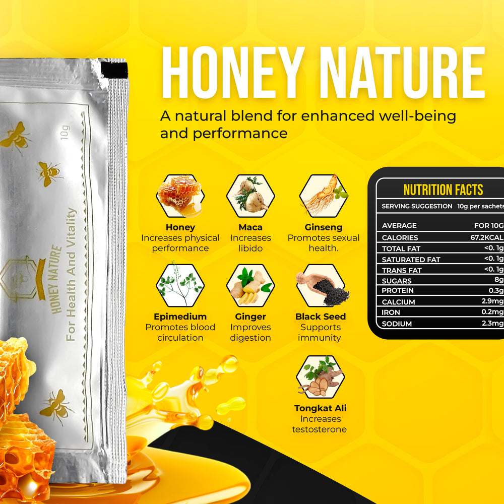 
                      
                        Honey Nature - 20 Sobres 10g
                      
                    