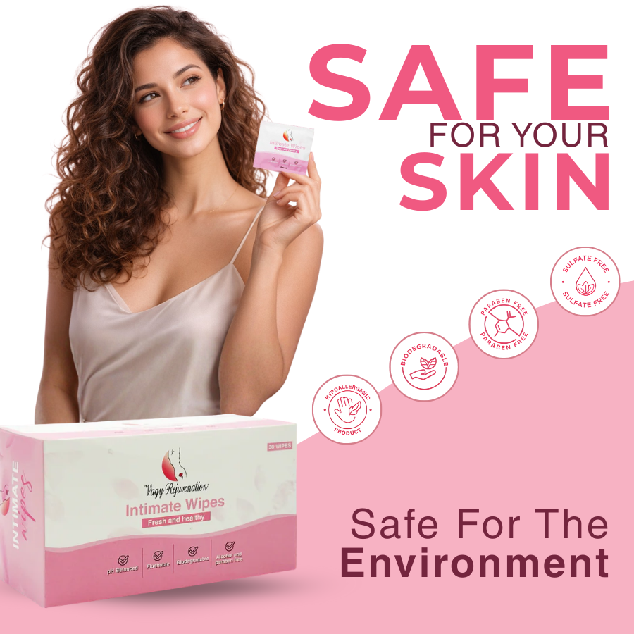 Toallitas íntimas - 30 toallitas individuales