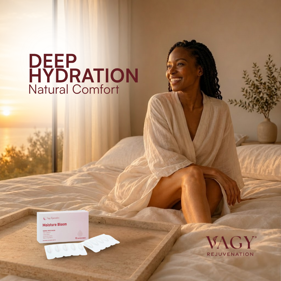 MOISTURE BLOOM –  Hyaluronic Acid Vaginal Moisturizing Capsules
