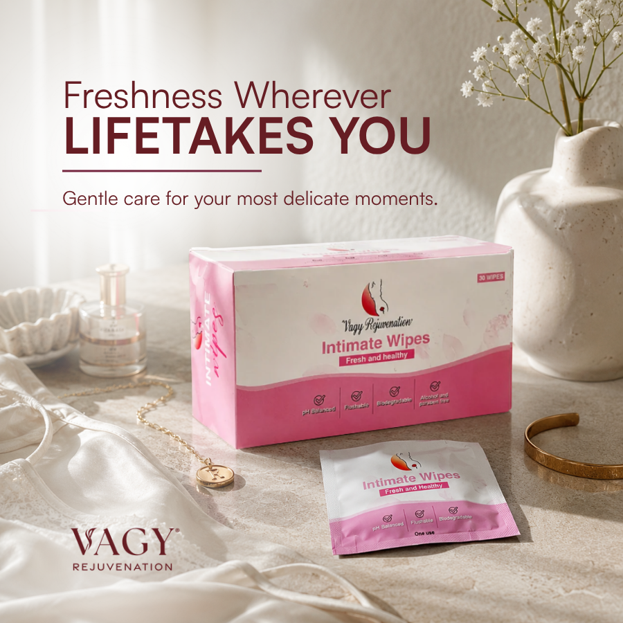 Intimate Wipes - 30 Individual Wipes