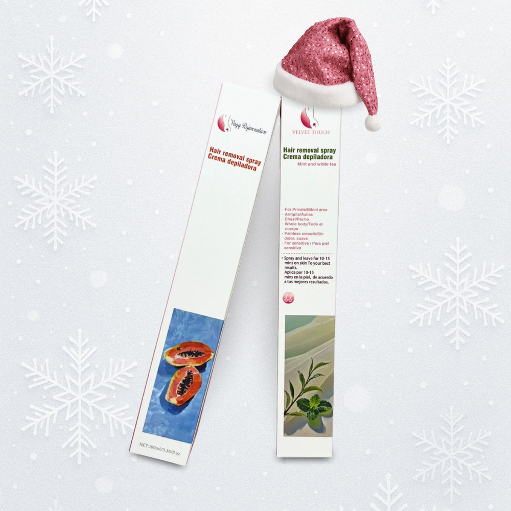 Velvet Touch Hair Removal Set – Papaya & Mint w/ White Tea