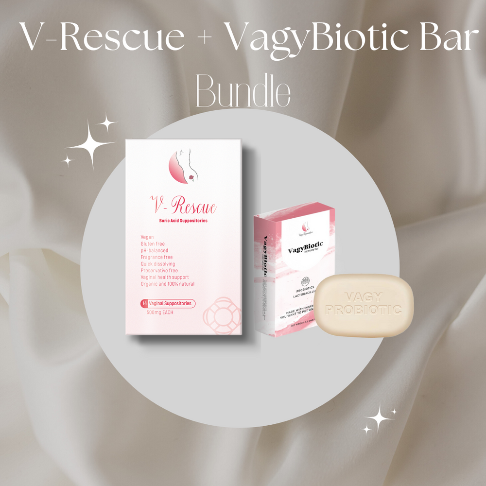 V-Rescue + VagyBiotic Bar Bundle