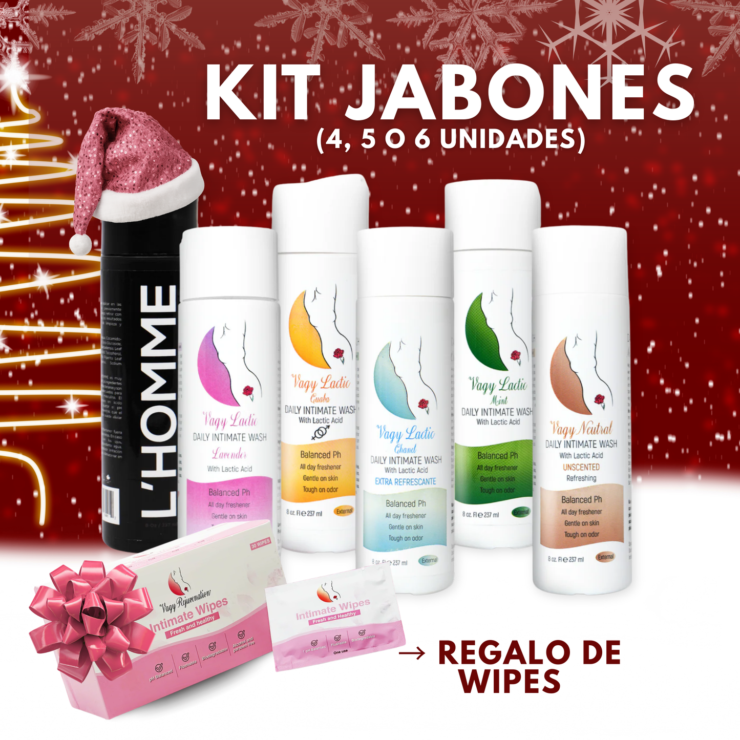 Vagy Lactic Intimate Soap – Kit