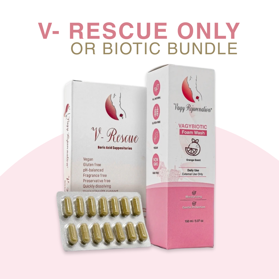 Choose: V- Rescue Only or Biotic Bundle (V-Rescue + Foam)