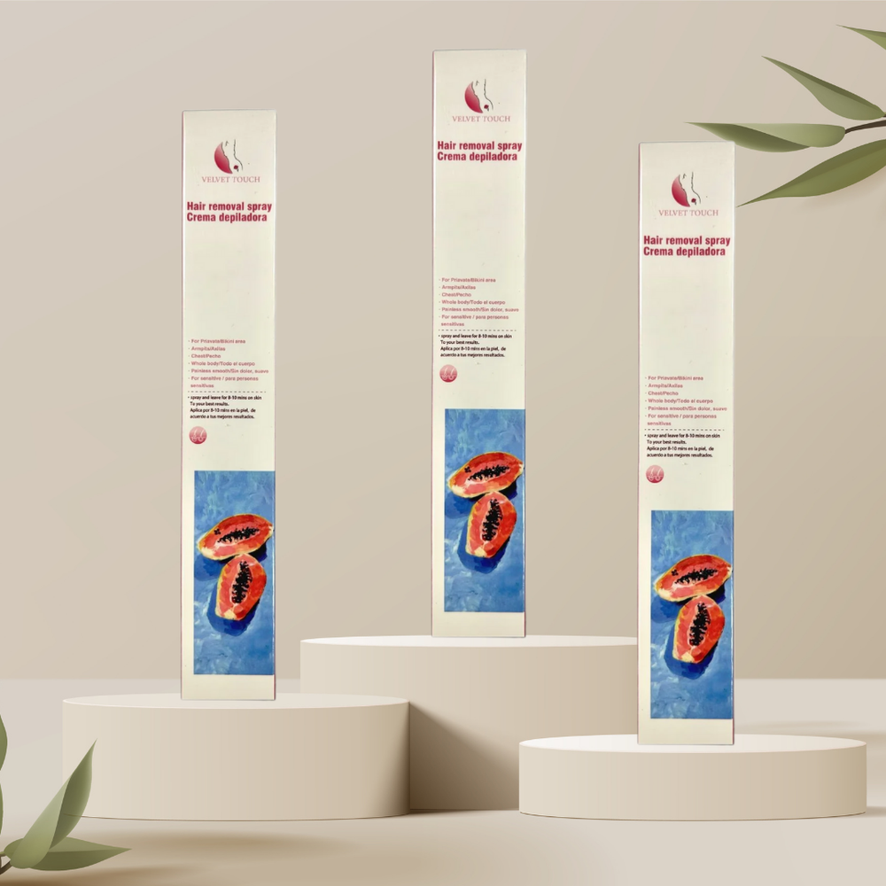 
                      
                        Velvet Touch Hair Removal - Depilador - Papaya Scent
                      
                    