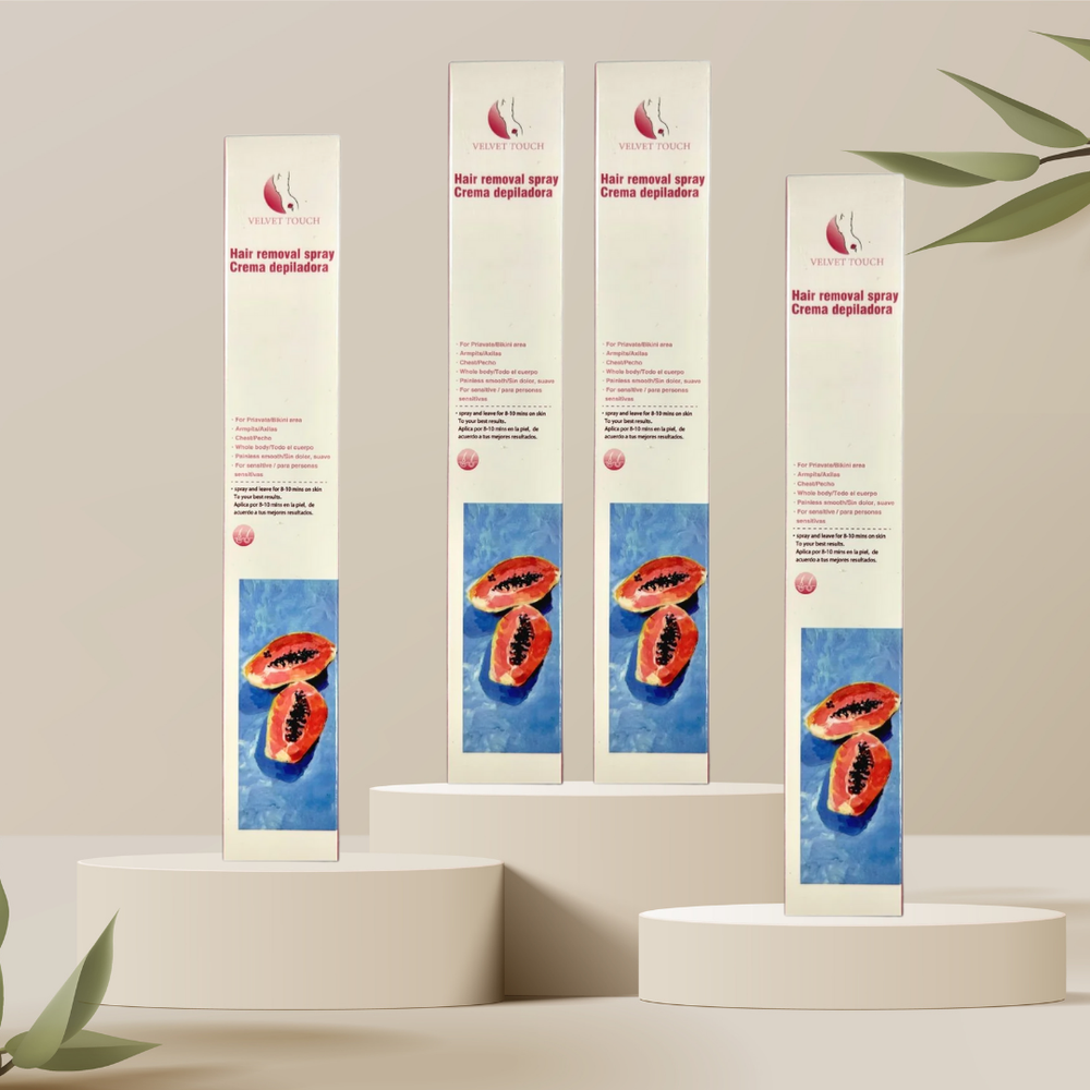 
                      
                        Velvet Touch Hair Removal - Depilador - Papaya Scent
                      
                    