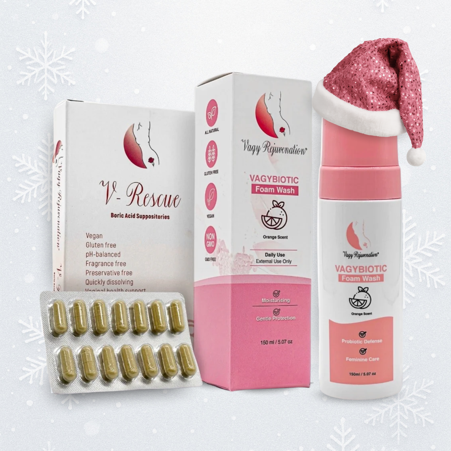 Choose: V- Rescue Only or Biotic Bundle (V-Rescue + Foam)