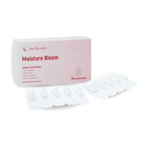 MOISTURE BLOOM –  Hyaluronic Acid Vaginal Moisturizing Capsules