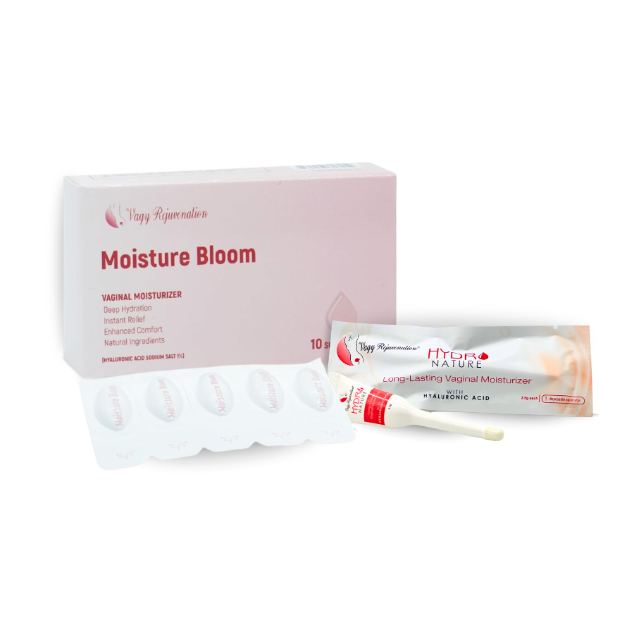 MOISTURE BLOOM –  Hyaluronic Acid Vaginal Moisturizing Capsules