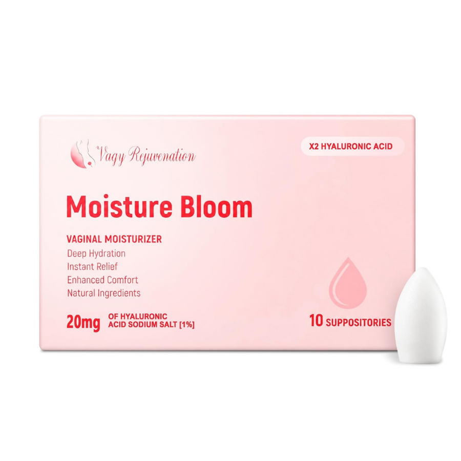 MOISTURE BLOOM –  Hyaluronic Acid Vaginal Moisturizing Capsules
